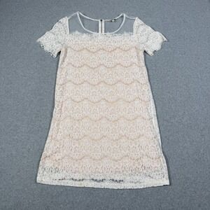 Charlotte Russe | Dresses | Charlotte Russe White Lace Mini Dress | Poshmark